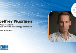 Jeffrey Wuorinen Named VP of Just Climate & Energy Transitions at Abt Associates