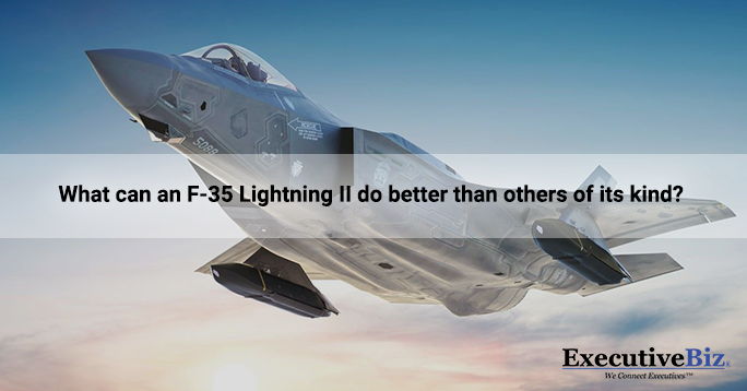 What can an F-35 Lightning II do better than others of its kind?