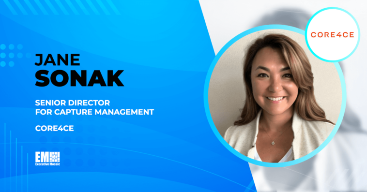 Jane Sonak Joins Core4ce as Senior Director for Capture Management