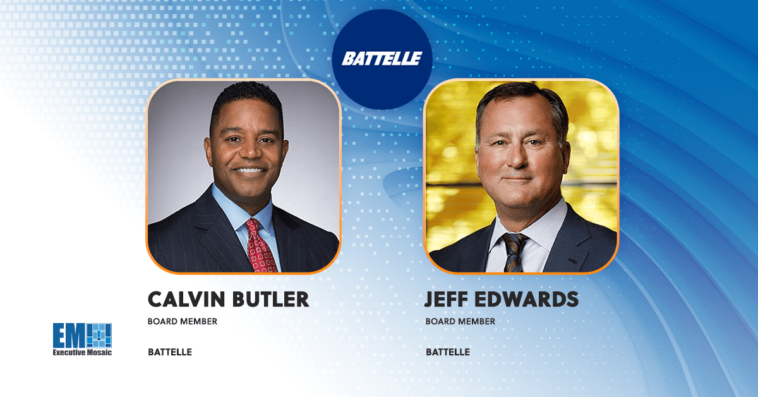 Exelon's Calvin Butler & IBP's Jeff Edwards Join Battelle Board; Lou Von Thaer Quoted