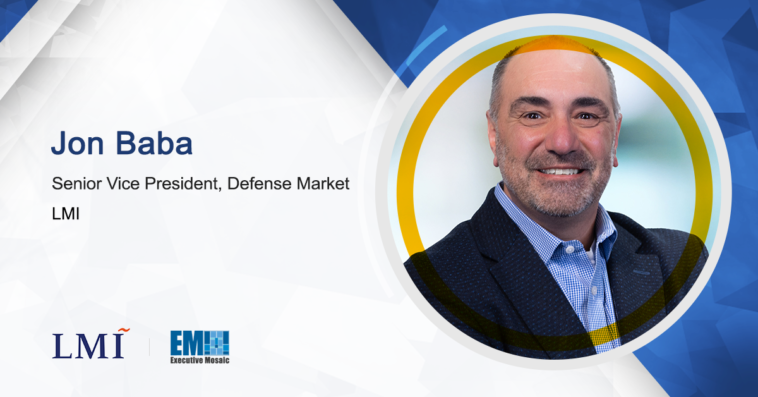 LMI Receives $65M Army Enterprise Resource Planning System Support Contract; Jon Baba Quoted