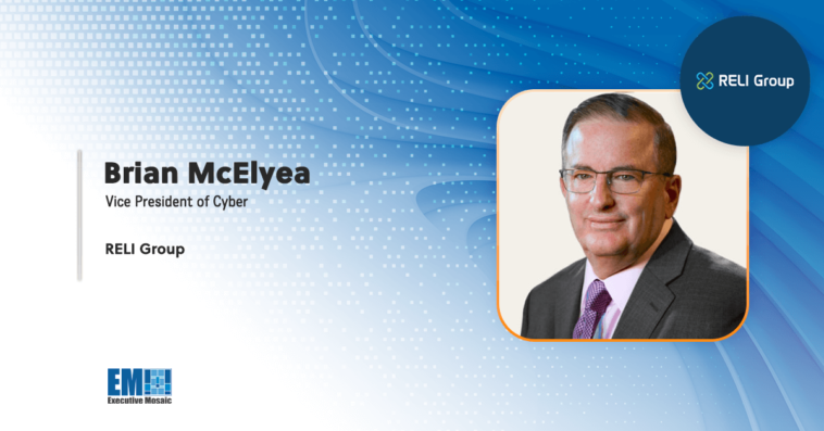 Brian McElyea Named RELI Group's Cyber VP