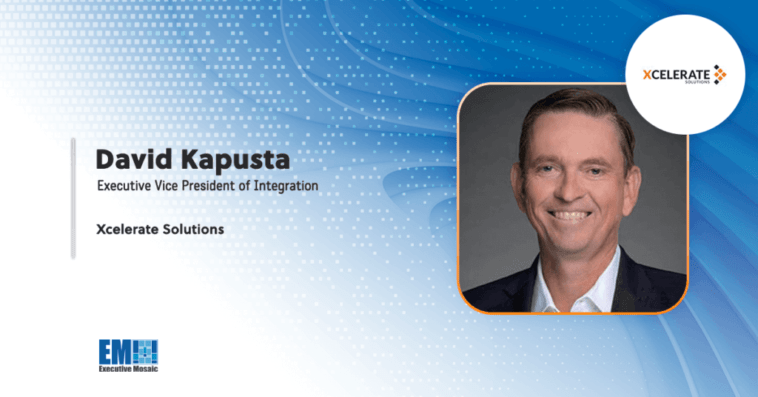 David Kapusta Appointed EVP of Integration at Xcelerate