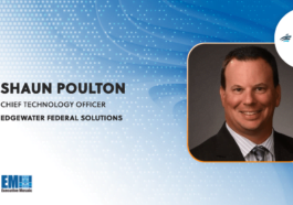 Edgewater Federal Solutions Names Shaun Poulton as CTO