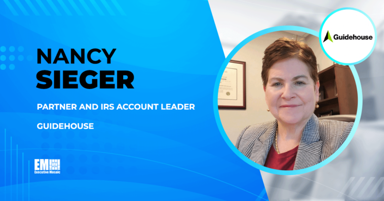 Nancy Sieger Selected as Partner & IRS Account Leader at Guidehouse