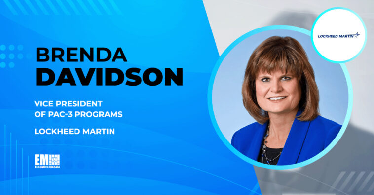 Lockheed Martin VP of PAC-3 Programs Brenda Davidson Set to Retire